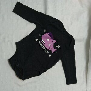 Old Navy vintage romper/diaper cover with matching socks, 2005